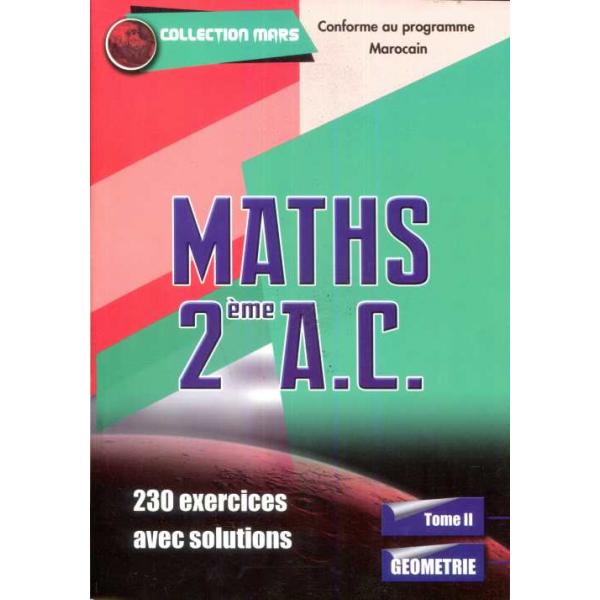 Mars Maths 2AC T2 Géométrie 2018