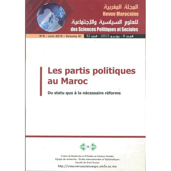 Revue marocaine des sciences politiques et sociales N 8 Vol 11 Les partis politiques au maroc
