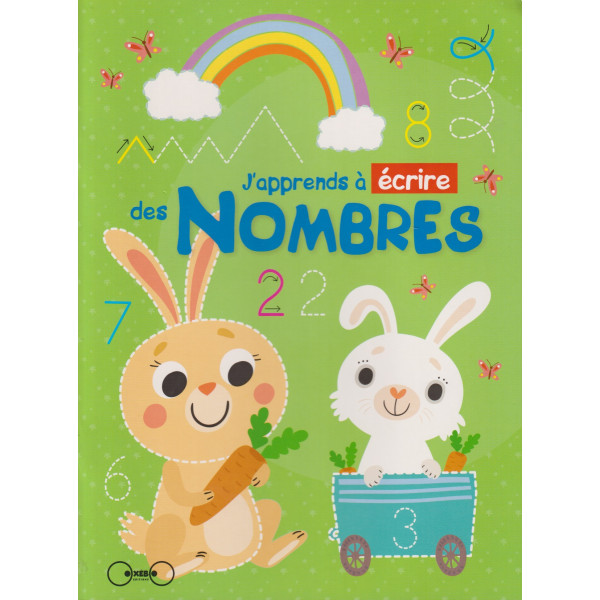 J'apprends a ecrire -Des nombres lapins