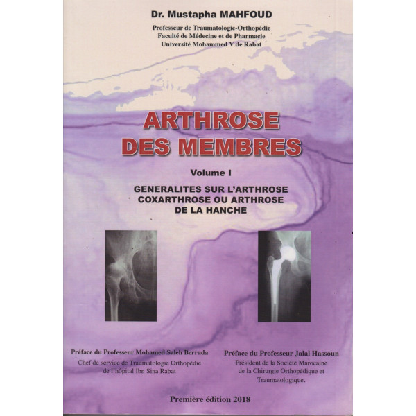 Arthrose des membres Fr/Ar 2018 T1