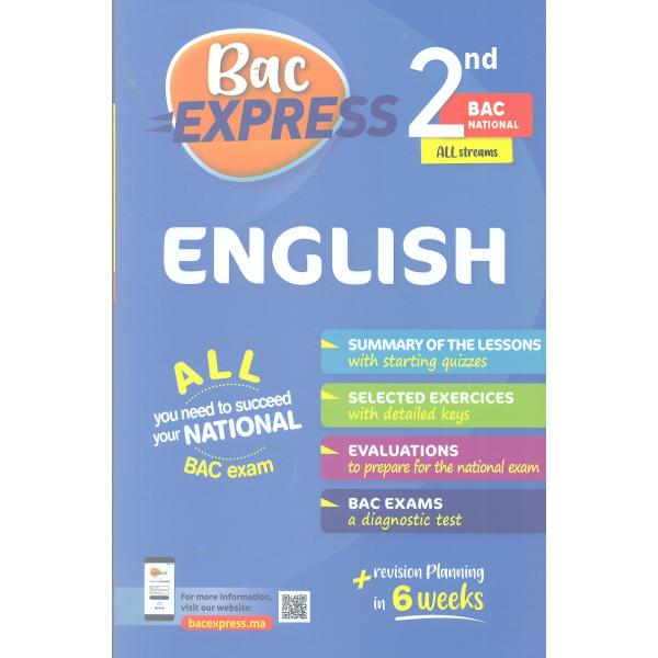 Bac Express Anglais 2nd Bac Toutes séries