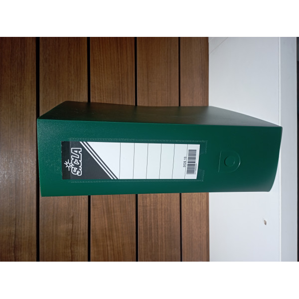 Boite archive plastique 32.5*24.5 polypro 10cm Vert