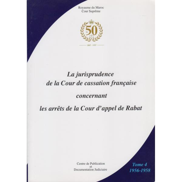 La jurisprudence de la cour de cassation française T4