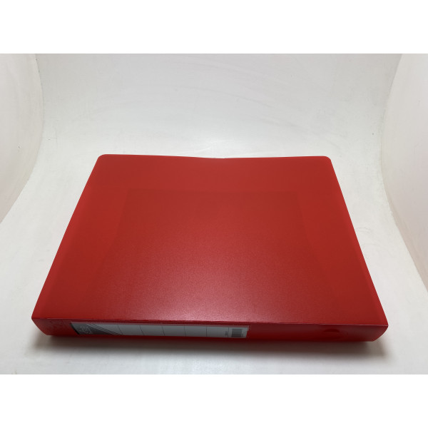  Boite archive plastique 32.5*24.5 polypro 4cm rouge