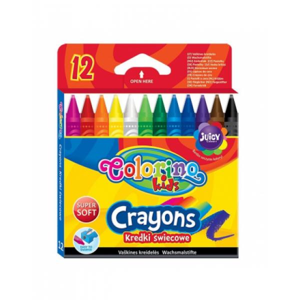 12 Crayons de cire 13314PTR