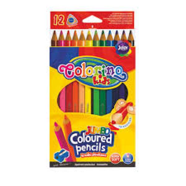 12 Crayons de couleurs jumbo 15530PTR