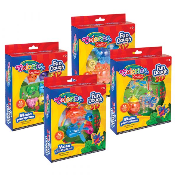 Fun dough 3D set coffret