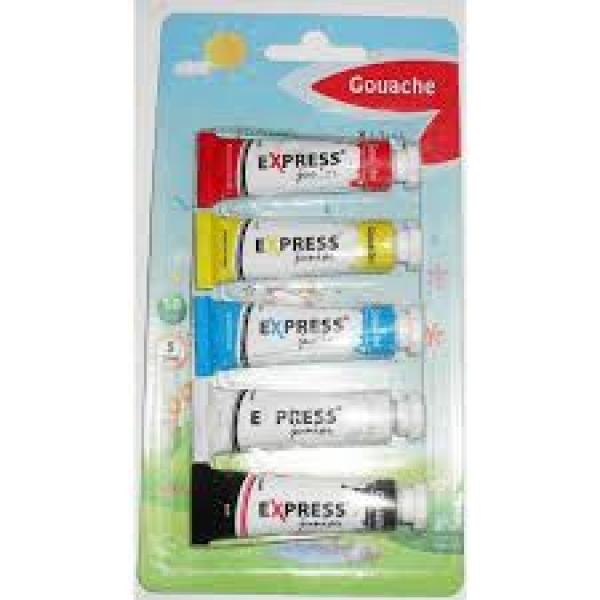 Gouache 5 Tubes XJ-3466 Express junior