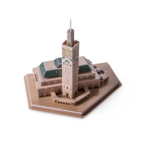 Coffret Puzzle 3D mosquée Hassan 2