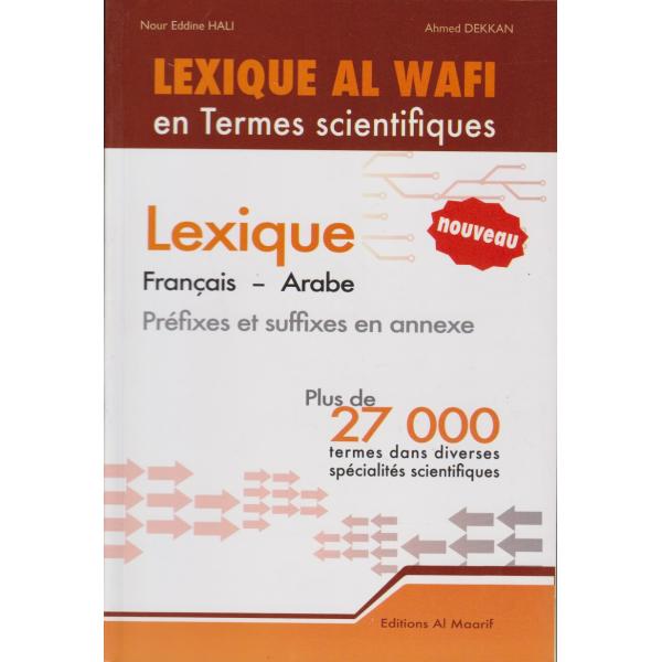 Lexique al wafi en Termes scientifique Fr/Ar