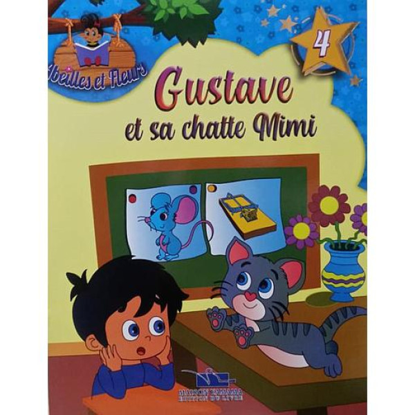 Abeilles et fleurs -Gustave et sa Chatte Mimi