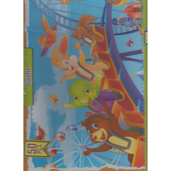 Collection My Puzzle +Poster +surprise 50PCS 4+