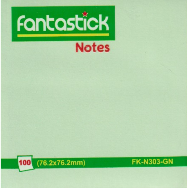 Colle notes 3*3 vert N303