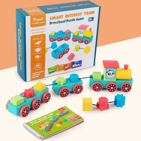 Smart interest Train Preschool puzzle 36M+