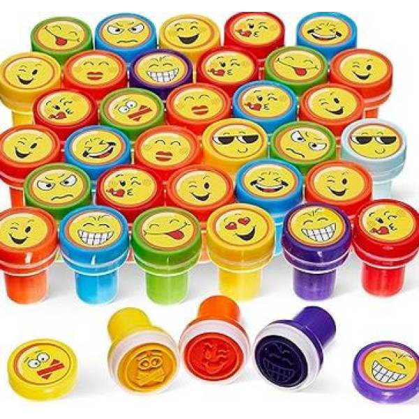 Tampons emoji assorti