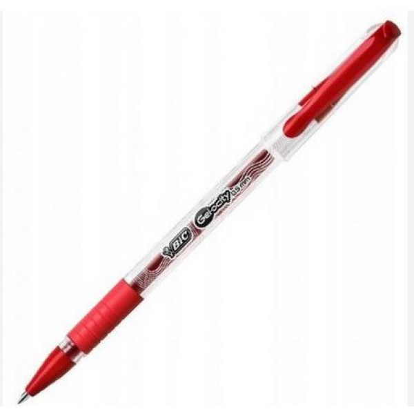 STYLO GEL-OCITY STIC BIC 0,5mm rouge