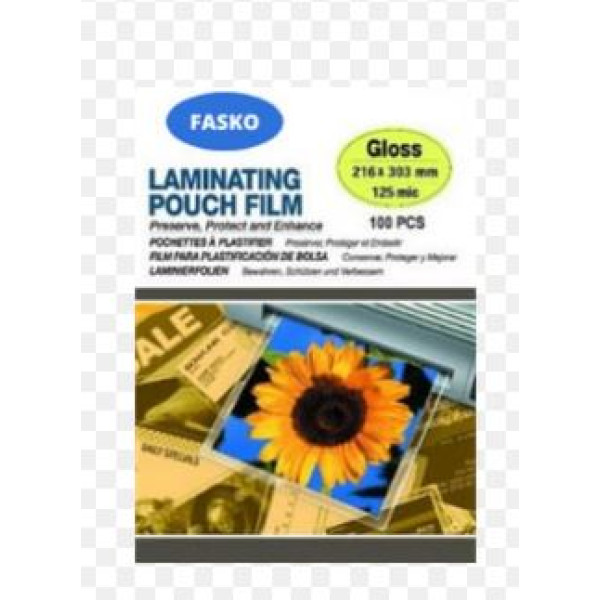 Plastification A4 216*303MM 125 MIC