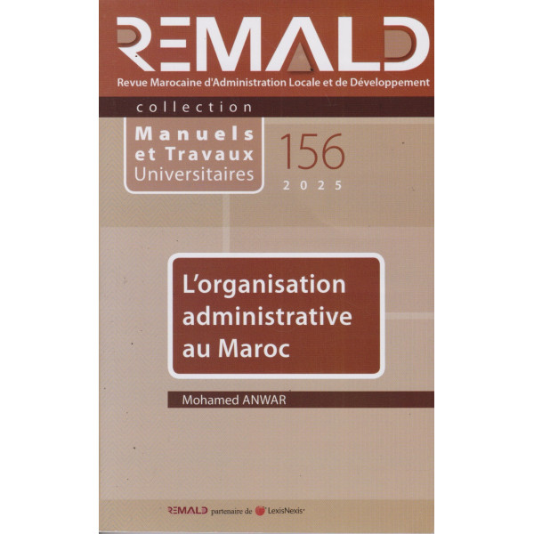 l'organisation administrative au maroc n°156 -2025