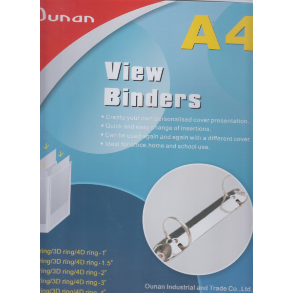 Classeur plastifier blanc 3/2 anneaux