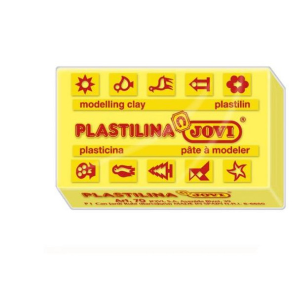 Pâte à modeler Jovi Jaune 50gr