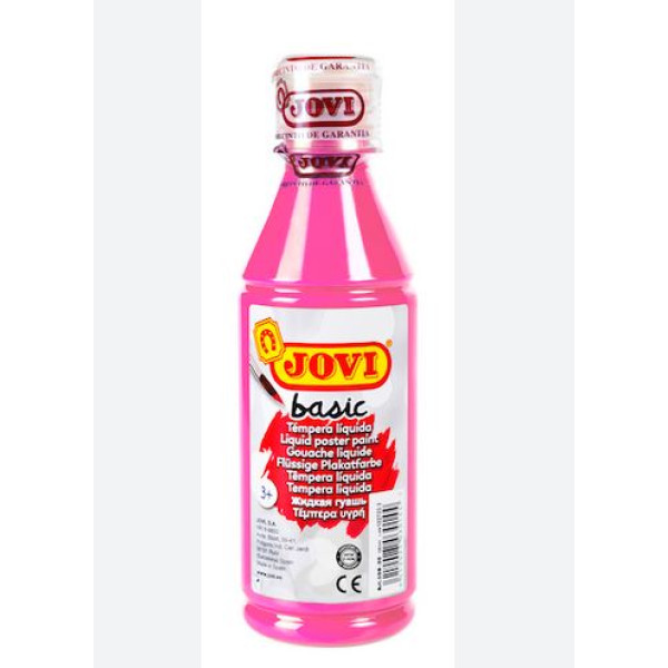 Gouache bouteille rose 250ML jovi