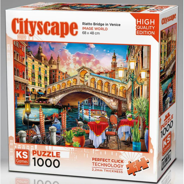 Puzzle riatto bridge in Venice 1000 pieces