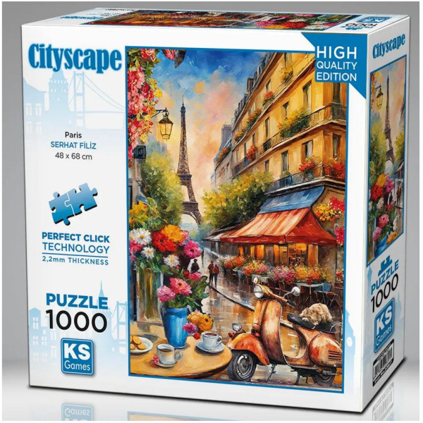 Puzzle Paris 1000 pieces