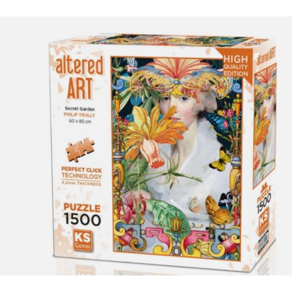 Puzzle secret garden 1500 pieces