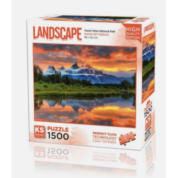 Puzzle grand teton national park 1500 pieces