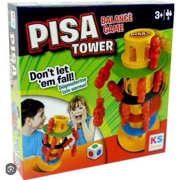 Ks Games Pisa Tower balance Game 3+ 