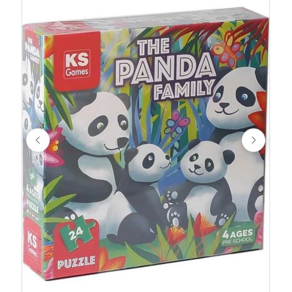 Puzzle The Panda Family Pre-School 4 ans