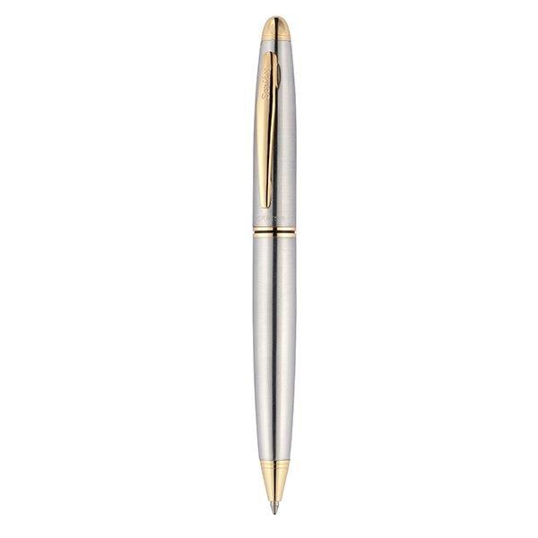 Stylo bille knight 88 chrome doré