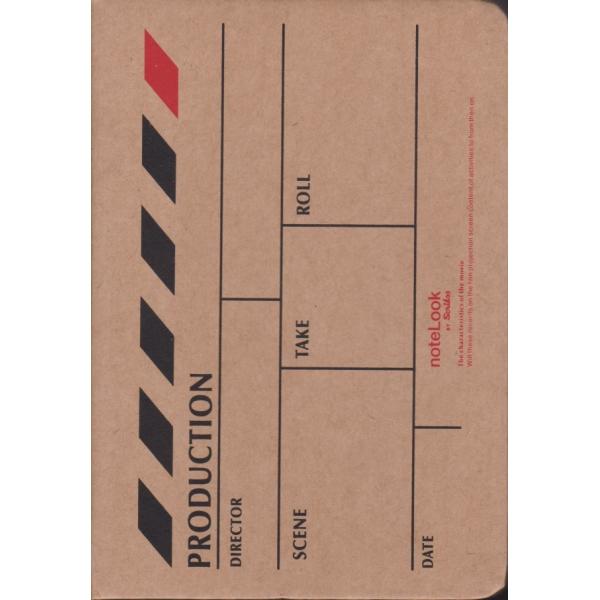 Carnet de note A6 production movie beige