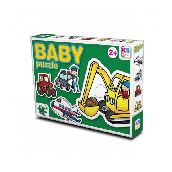 Baby Puzzle Jobs and Vehicles 12004 2+