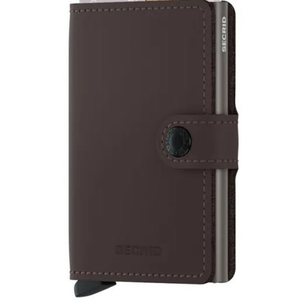 Miniwallet matte truffle