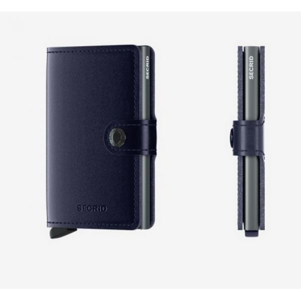 Miniwallet mitallic blue SE-MME-Blue