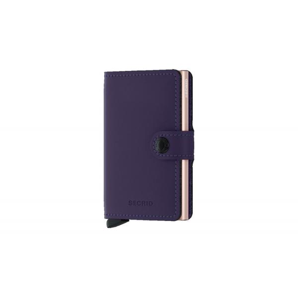 Miniwallet Matte SE-MM-Purple-Rose