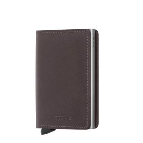 Slimwallet dark brown