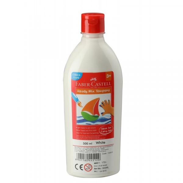 Bouteille 0.5L tempera blanc Ref 144512