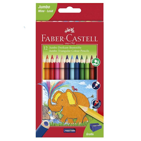 12 Crayons couleur Jumbo 116501