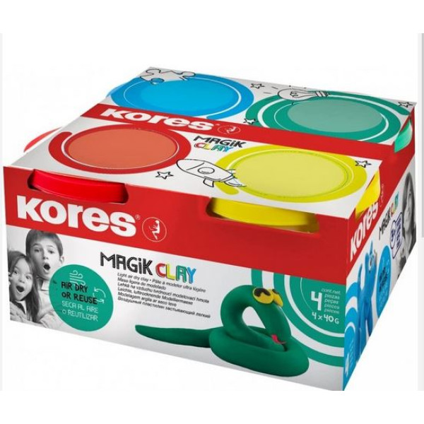 Pate à modelet pot de 4 Kores 40g