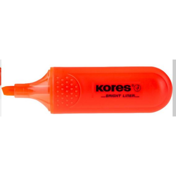 Surligneur Kores couleur orange