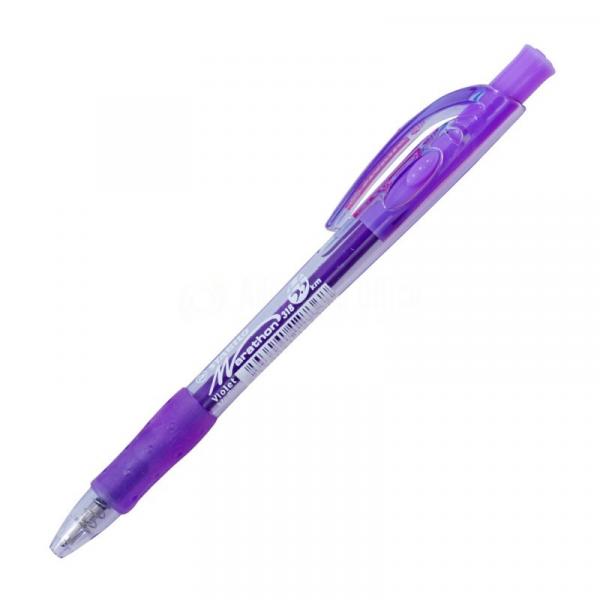 stylo bille Retrac Marathon 318 mauve