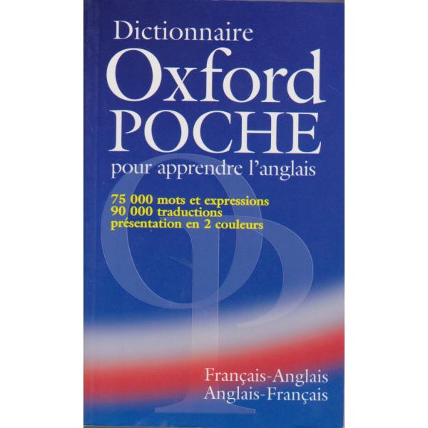 Dictionnaire Oxford poche - pour apprendre l'anglais Fr-Ag/Ag-Fr