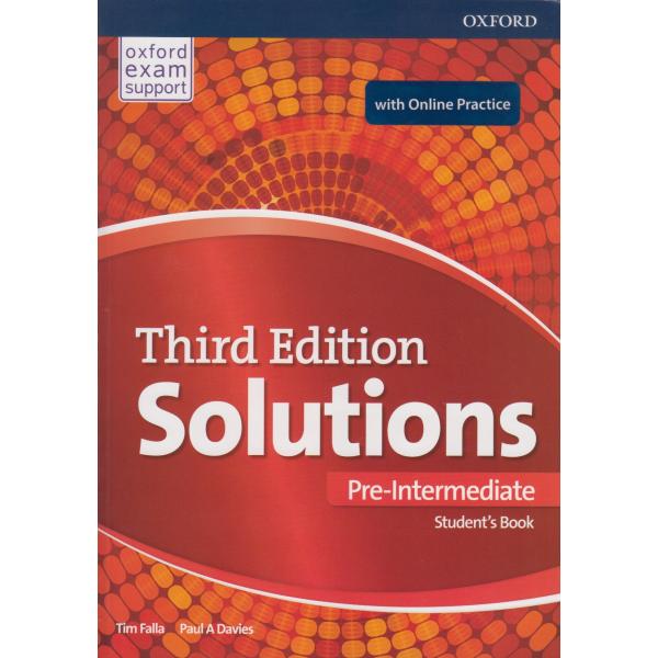 Solutions pre-Intermediate SB 3RD ED