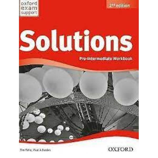 Solutions pre-Intermediate WB 2ED 2012