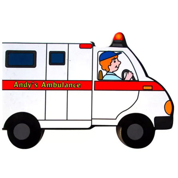 Andy's Ambulance -Board Book