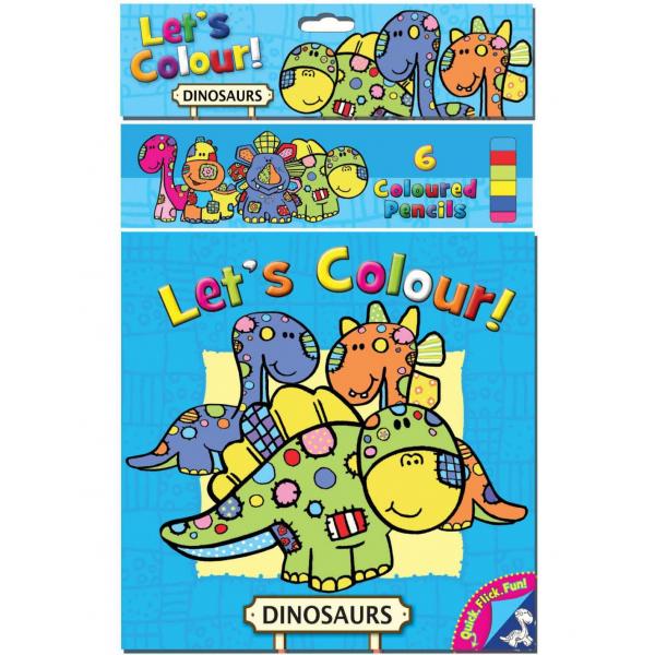 Let's Colour -Dinosaurs