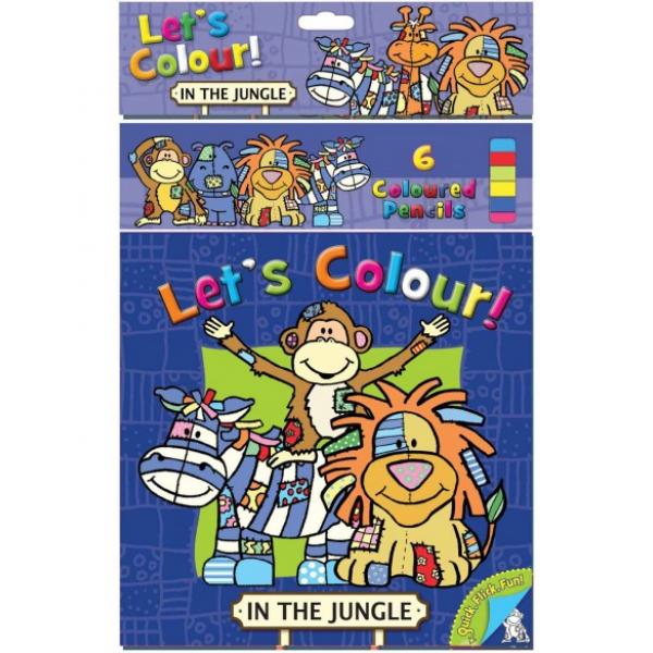 Let's colour -in the jungle