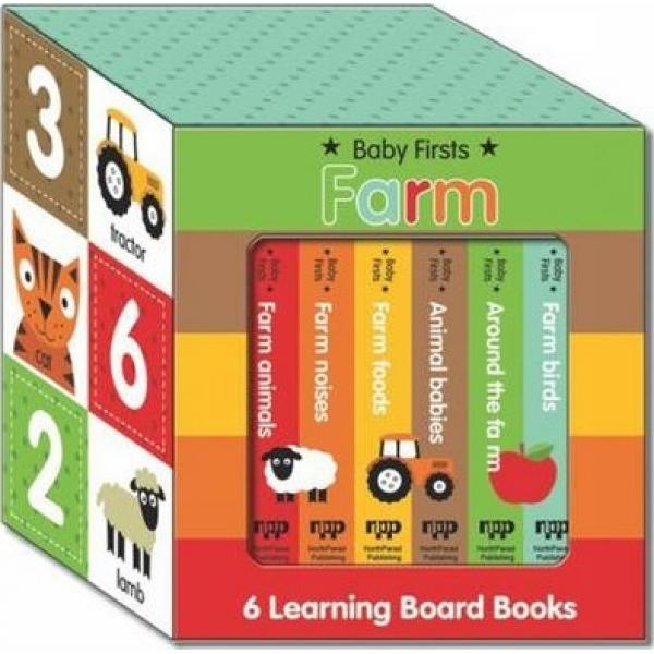 Baby firsts -Farm 6 learning Board Books